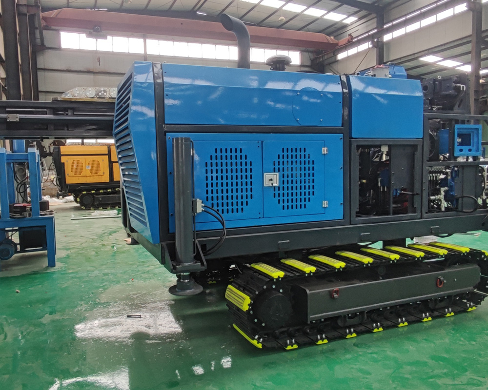 Sistema de mástil y malacate de la perforadora CR1600I