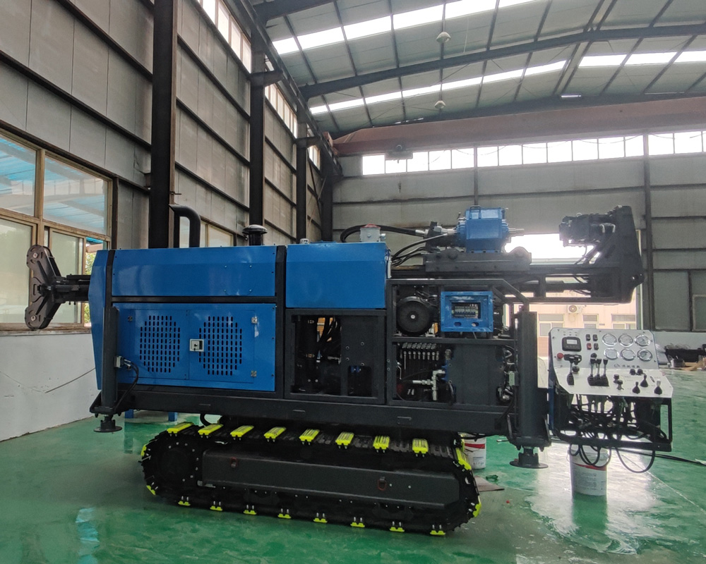 CR800I Cabezal de rotación y sistema hidráulico