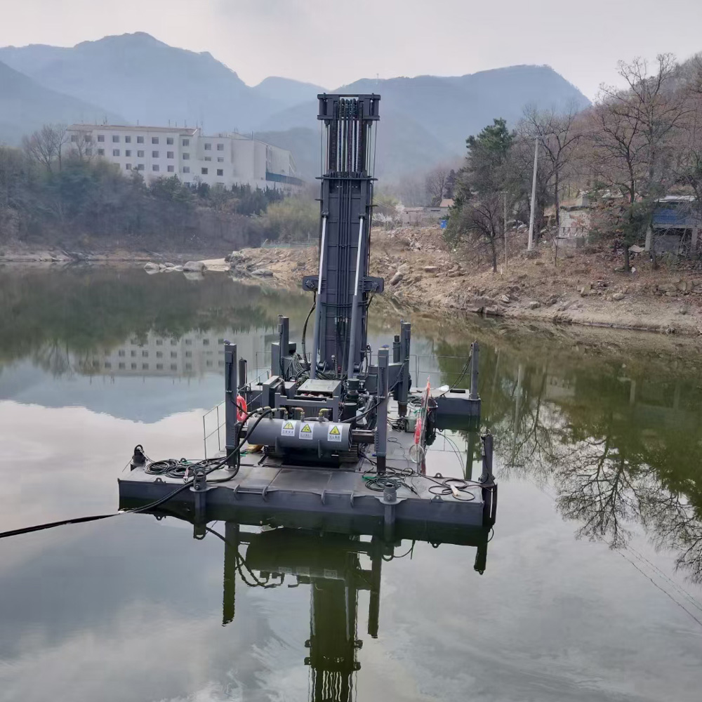 Construcción de perforación de gran diámetro con la perforadora de base FR800