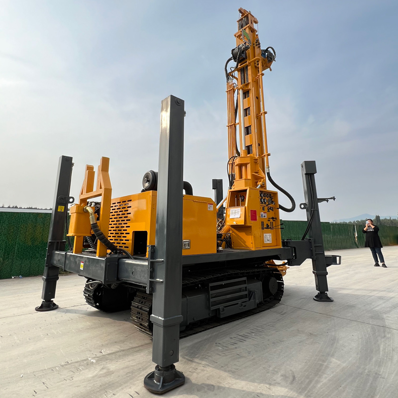 Motor Yuchai y disposición del sistema auxiliar de la WR400RC