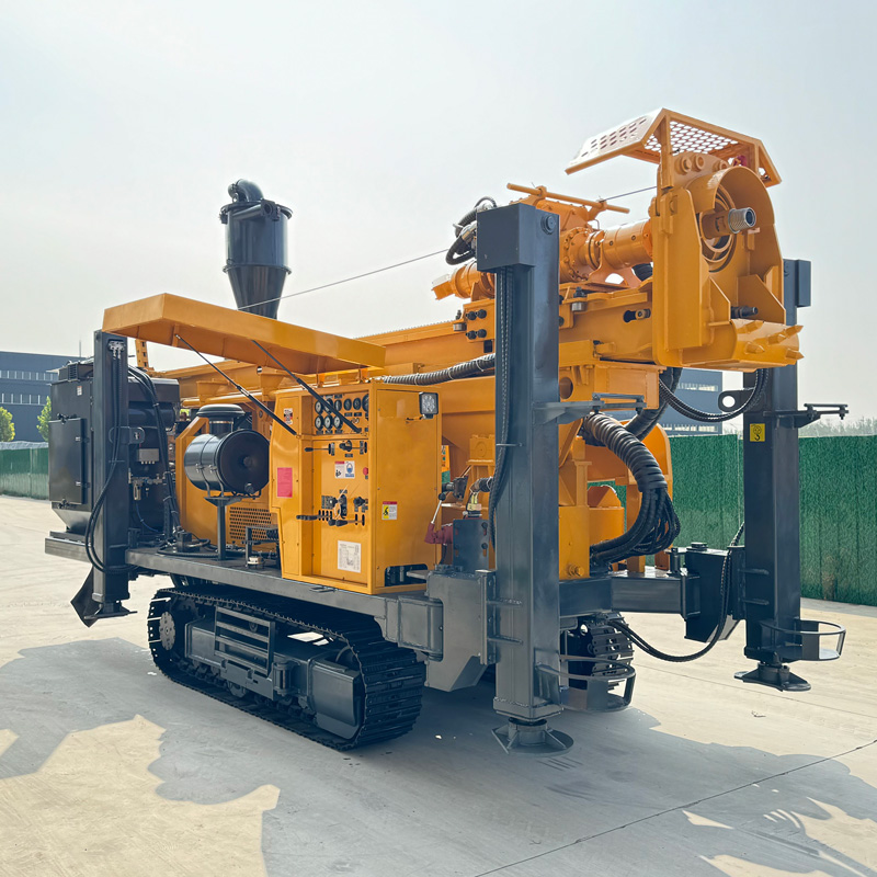 Transporte y traslado de la perforadora de circulación inversa WR600RC-CS3