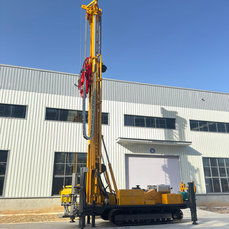 WR1500S Perforadora de pozos de agua con fuerza de elevación de 80 T