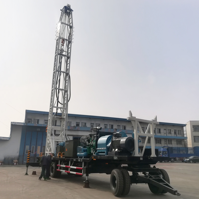 Disposición en obra de la bomba de lodo y el sistema de potencia WRTR1000