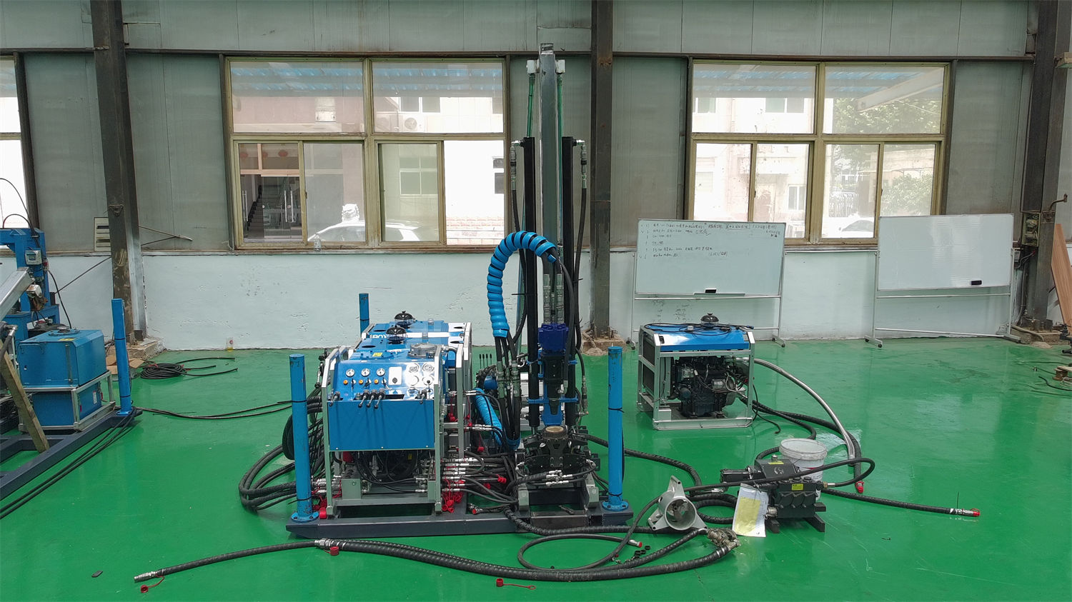Cómo suelen ser los sitios a los que puede acceder una perforadora de testigos modular